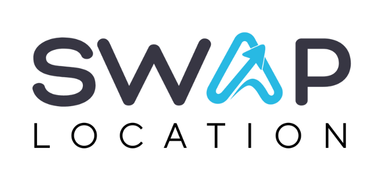 LOGO SWAP LOCATION fond transparent