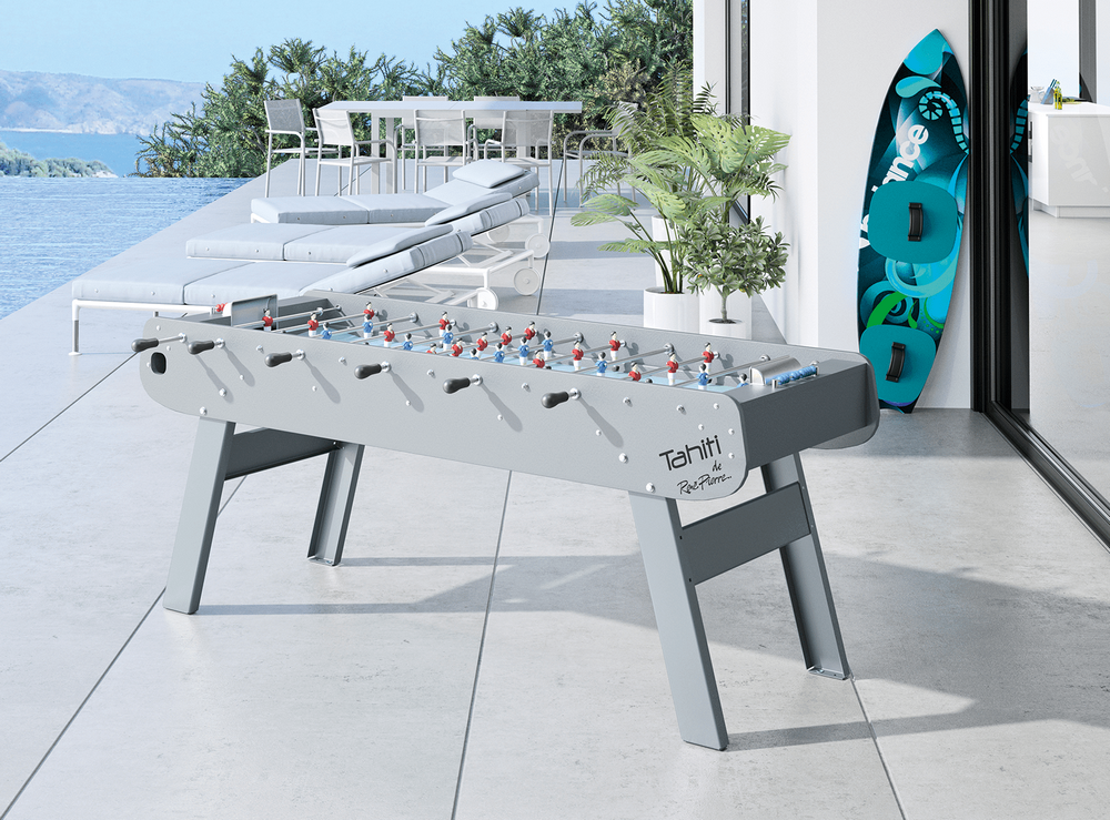 Baby-foot René Pierre 6 joueurs en bois pour location jeux en entreprise