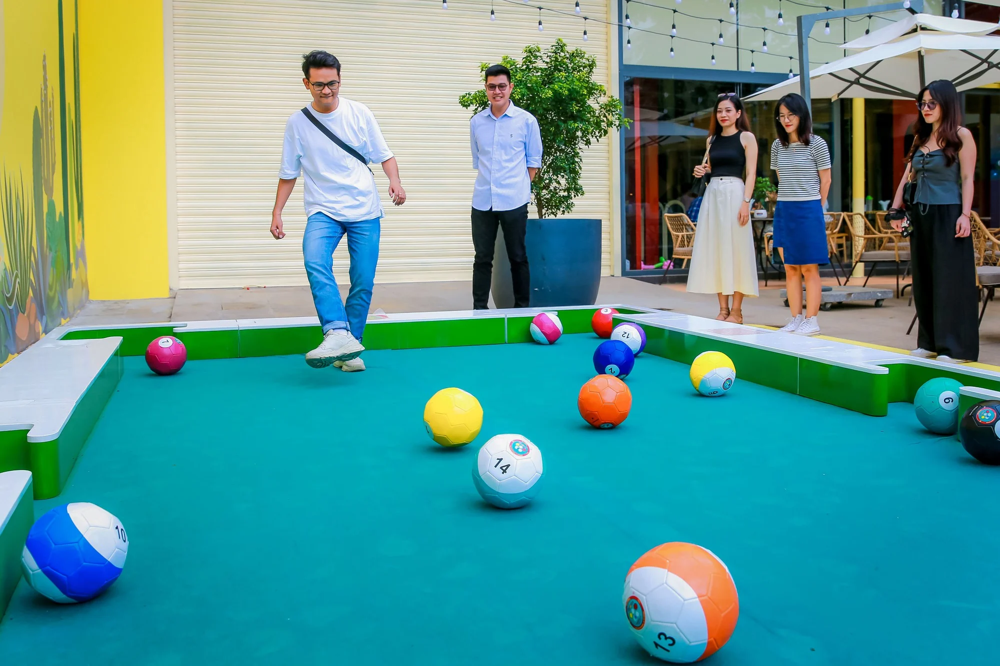 Snookball table foot-billard en location entreprise