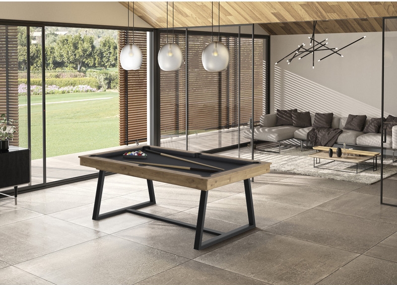 Salle de pause entreprise équipée billard Brio Venice