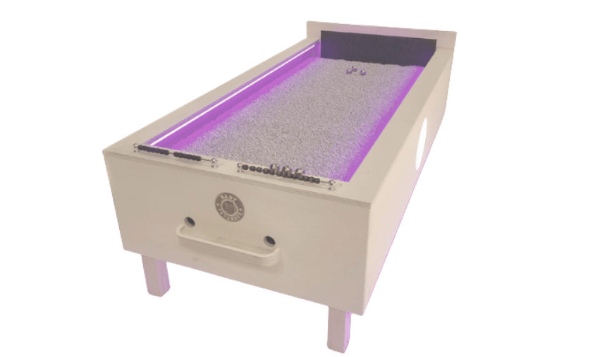 baby pétanque master, jeu de mini pétanque sur table en location pour bureaux et espaces détente entreprises