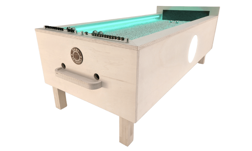 baby pétanque Premium jeu de mini pétanque sur table en location pour bureaux et espaces détente entreprises