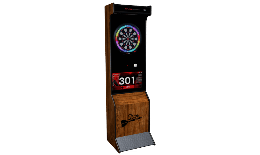jeu de darts fléchettes électroniques connectée en location pour bureaux et espaces détente entreprises