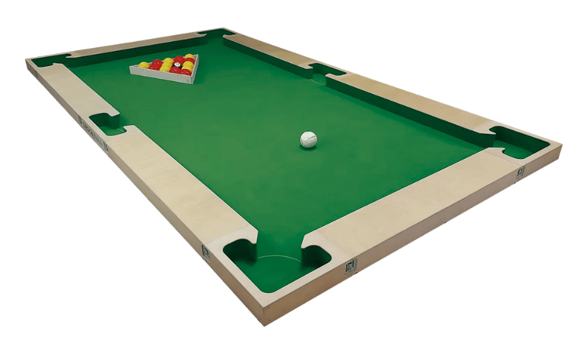 jeu de snookball foot billard en location pour bureaux et espaces détente entreprises
