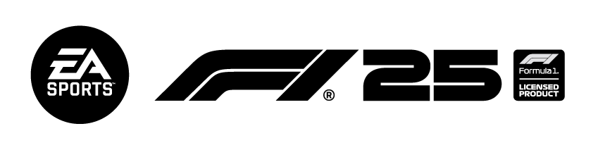 F1 25 dark logo F1 25 dark logo